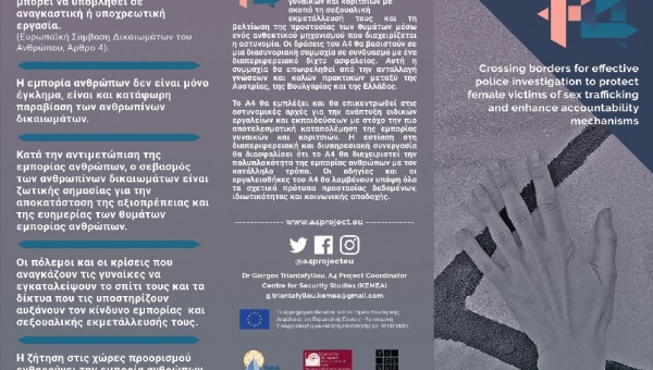 Δημοσίευση της Σύνοψης Έκθεσης Ερευνητικών Ευρημάτων στο πλαίσιο διακρατικού Έργου Α4