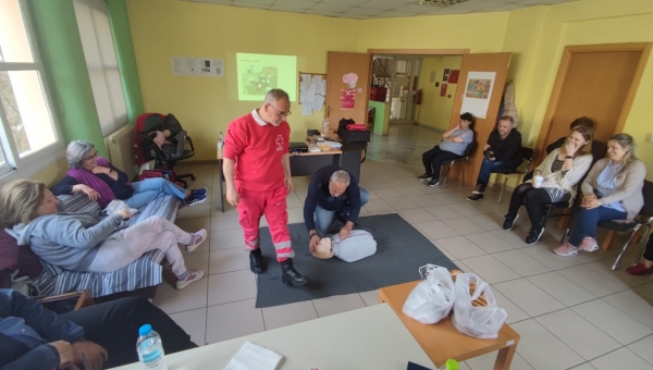 Εκπαίδευση του προσωπικού της Διεύθυνσης ΕΚΚΑ Θεσσαλονίκης στην παροχή πρώτων βοηθειών